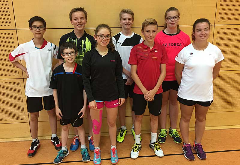 Team der Badmintonschule